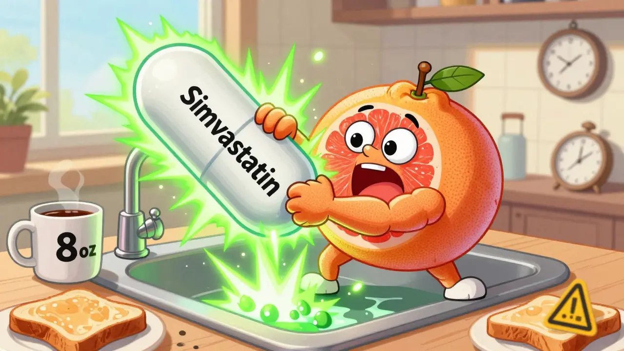Grapefruit and Statins: Safe Dose Thresholds and Real Risks