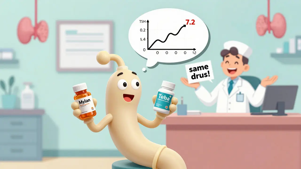 Levothyroxine Generics: When to Monitor TSH After Switching Brands